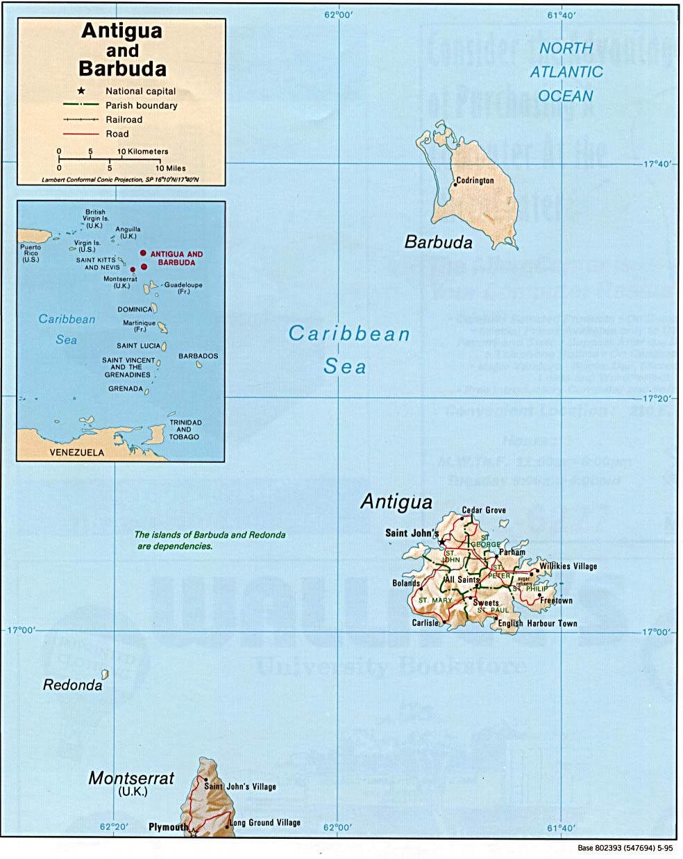 antigua barbuda carte